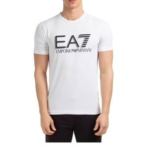 Emporio Armani Jersey T-shirt with maxi logo